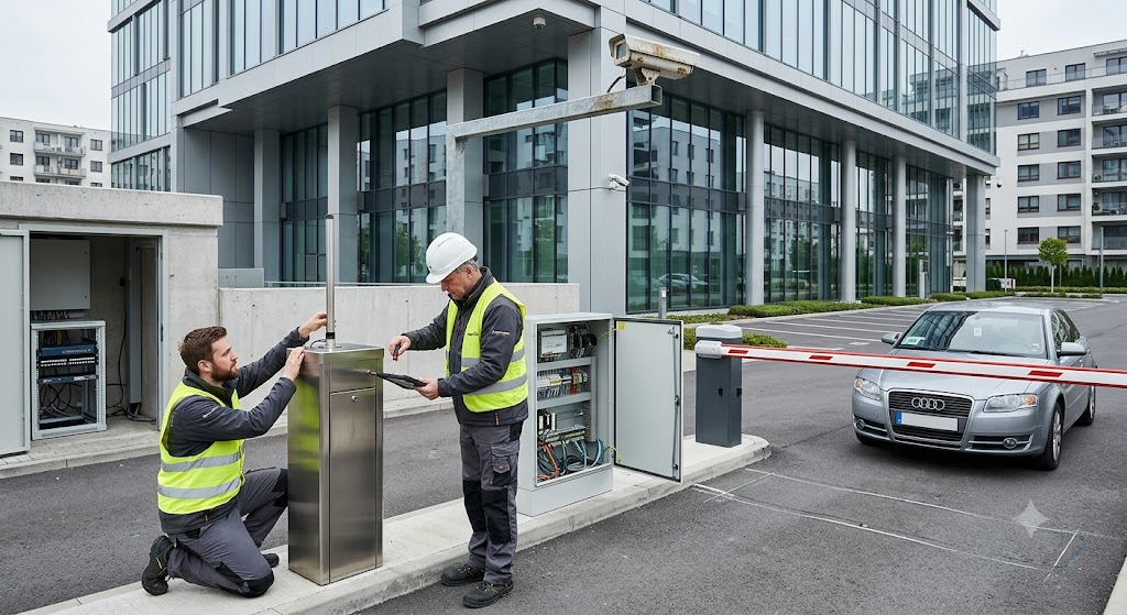 Parking System untuk Gedung Perkantoran